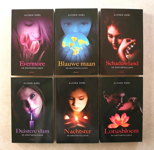 Alyson Noël: de volledige set De onsterfelijken (6 delen), Boeken, Fantasy, Zo goed als nieuw, Ophalen of Verzenden