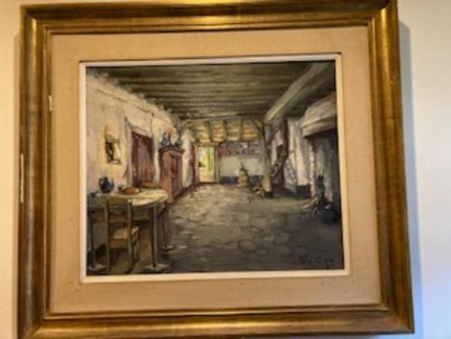 Schilderij Jeannot Peeters, Antiek en Kunst, Kunst | Schilderijen | Klassiek, Ophalen