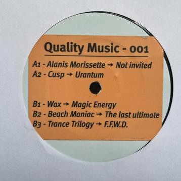 VA - Quality Music - 001 (Inc. oa Alanis Morissette BIR Rmx) beschikbaar voor biedingen