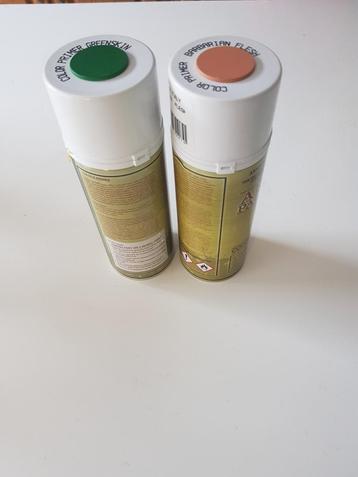 Army painter: primer 400ml: Barbarian flesh en Greenskin beschikbaar voor biedingen