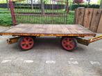 oude industriële transportwagen, Doe-het-zelf en Bouw, Ophalen, Transportkar