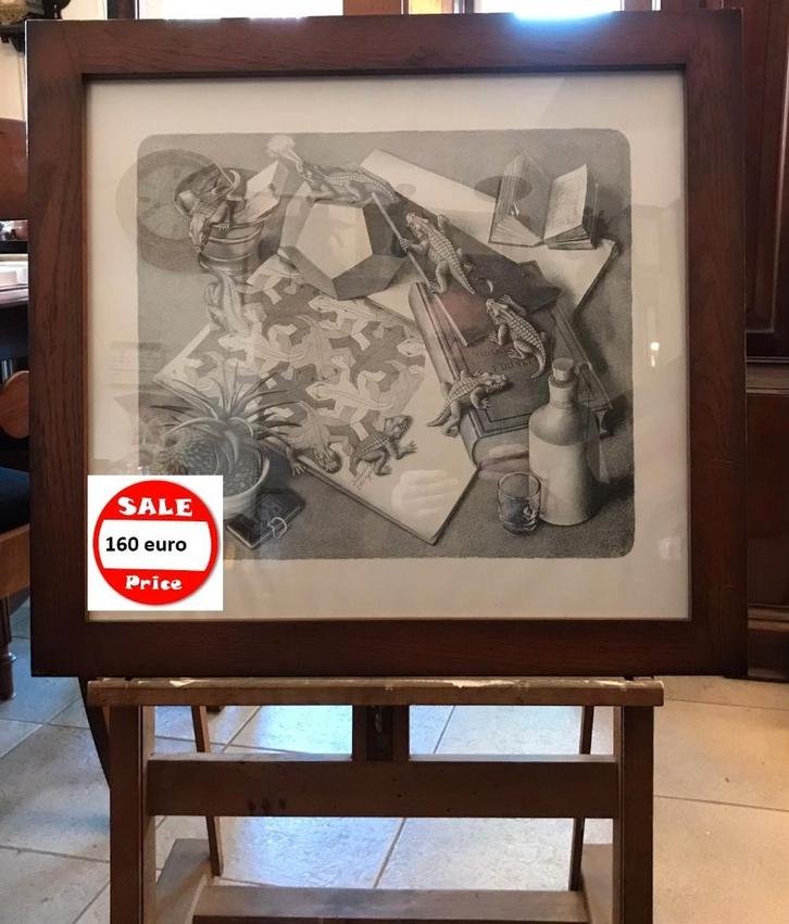 M. C. Escher, Antiquités & Art, Art | Peinture | Classique, Enlèvement