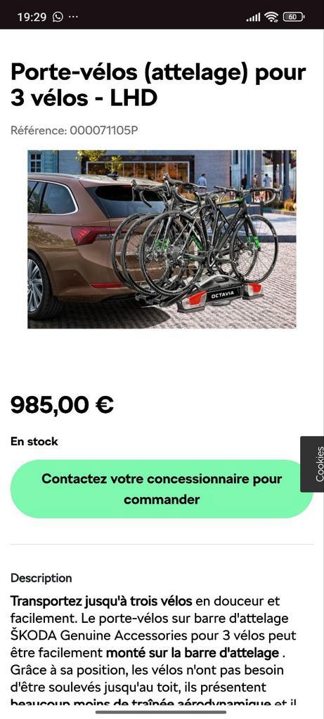 Trekhaak fietsendrager voor 3 fietsen LHD, Auto diversen, Fietsendragers, Nieuw, Ophalen of Verzenden