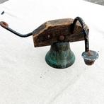 antieke bronzen bel met steun en contragewicht, Antiek en Kunst, Antiek | Brons en Koper, Ophalen of Verzenden, Koper
