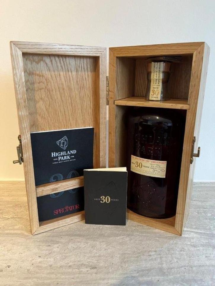 Highland Park 30 Year Old The Spectator 180th Anniversary, Verzamelen, Wijnen, Nieuw, Ophalen