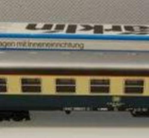 4111 MÄRKLIN HO- D-ZUG-WAGEN 1e klasse/WAGON PASSAGIERS 1ier, Hobby en Vrije tijd, Modeltreinen | H0, Gebruikt, Wagon, Wisselstroom