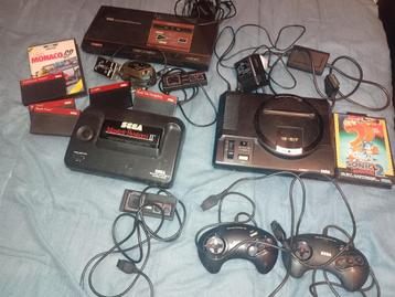 Set volledig functionele Sega-gameconsoles te koop  beschikbaar voor biedingen