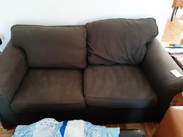 Canapé Ikea 2 places + Ecran plasma GRATUIT, Enlèvement, Comme neuf
