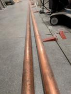 2 koperen buizen 28mm 5m / stuk, Ophalen