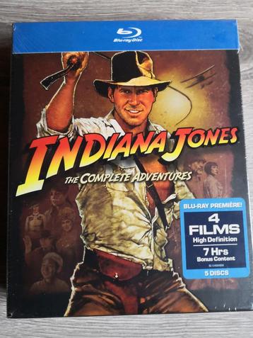 Blu-ray box indiana jones collectie 1 tot 4  beschikbaar voor biedingen