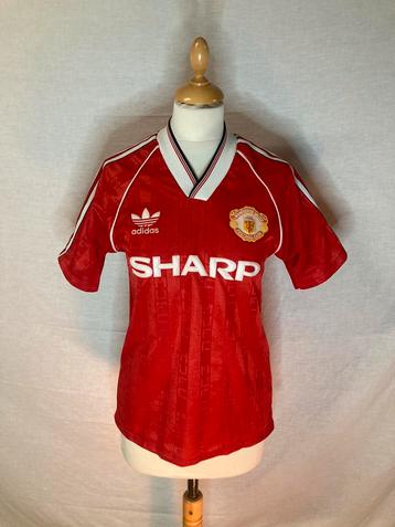 Jersey Adidas Manchester United seizoen 1989/90/91 collectie beschikbaar voor biedingen