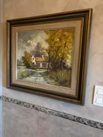 Mooie landelijke schilderij, Antiek en Kunst, Ophalen of Verzenden