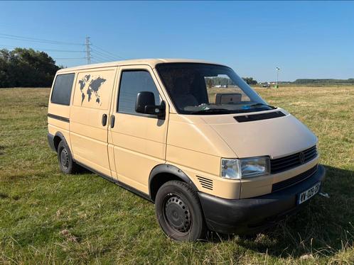Volkswagen transporter 4, Auto's, Bestelwagens en Lichte vracht, Particulier, Volkswagen, Diesel, Handgeschakeld, Groen, Ophalen