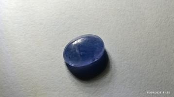 Natuurlijke tanzaniet cabochon  beschikbaar voor biedingen