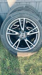 Audi velgen Q5 19 inch met zomerbanden, Autos : Pièces & Accessoires, Pneus & Jantes, Pneus été, Véhicule tout-terrain, Jante(s)