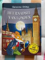 Geronimo Stilton !  Het raadsel van Londen        Nieuwstaat, Boeken, Kinderboeken | Jeugd | 10 tot 12 jaar, Ophalen of Verzenden