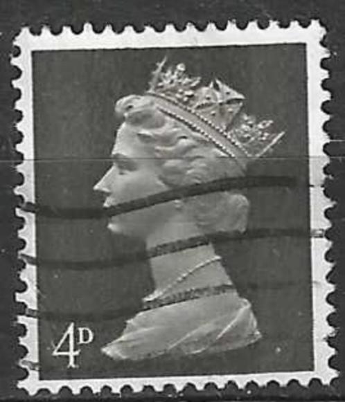 Groot-Brittannie 1967/1970 - Yvert 475 - Elisabeth II (ST), Timbres & Monnaies, Timbres | Europe | Royaume-Uni, Affranchi, Envoi
