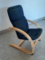 chaise relaxe pour enfant (2), Blauw, Gebruikt, Hout, Eén