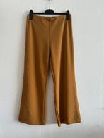 Lichtbruine geklede brede stretch broek Zeeman maat 42, Bruin, Zeeman, Maat 42/44 (L), Ophalen of Verzenden