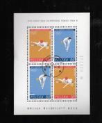 Polen  blok uit 1964  thema sport, Verzenden, Gestempeld, Sport