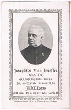 Van Heffen Josef. ° St. Pieters-L 1828 † St. Pieters-L 1898, Verzamelen, Bidprentjes en Rouwkaarten, Bidprentje, Ophalen of Verzenden