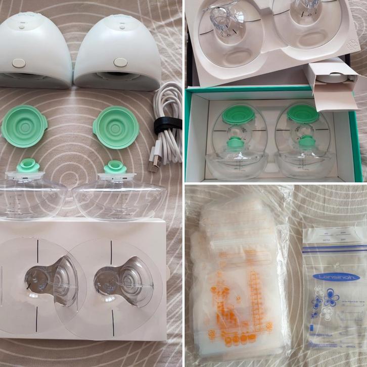 Elvie dubbele borstkolf, Kinderen en Baby's, Babyvoeding en Toebehoren, Zo goed als nieuw, Borstkolf, Ophalen
