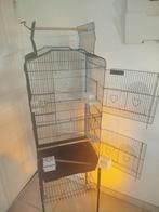 Cage oiseau (+ support roulette), Enlèvement, Comme neuf, Métal, Cage à oiseaux