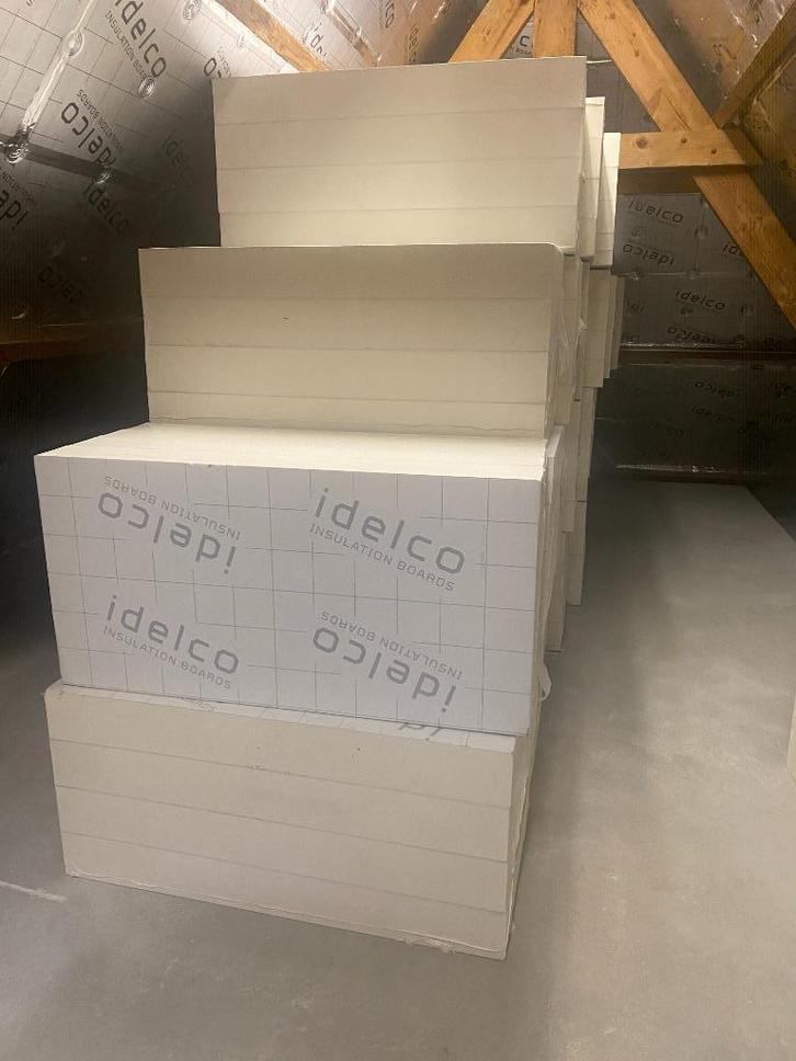 Idelco Pir Isolatieplaten 140mm A-kwaliteit!, Doe-het-zelf en Bouw, Isolatie en Afdichting, Nieuw, Muurisolatie, Dakisolatie, Hardschuim (Pir)