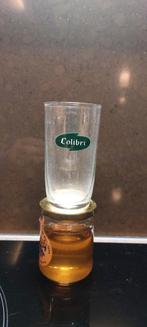 Oud limonade colibri glaasje Cristal Alken, Verzamelen, Biermerken, Ophalen of Verzenden, Gebruikt, Glas of Glazen, Overige merken