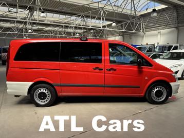 Mercedes-Benz Vito 2.2 DIESEL | 8+1 MINIBUS | EURO 5 | 1J GA, Auto's, 4 deurs, Gebruikt, Zwart, 4 cilinders