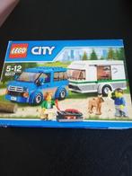 Lego City Busje & Caravan, Ophalen, Zo goed als nieuw, Complete set, Lego
