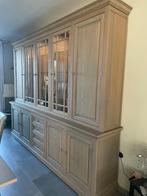 Complete eetkamer met 10 stoelen, Enlèvement, Comme neuf, Landelijk, 8 chaises ou plus