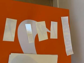 Vele Nike stickers voor custom te koop! beschikbaar voor biedingen