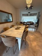 Eettafel+salontafel+tv meubel+lampen+spiegel!!, Huis en Inrichting, Ophalen