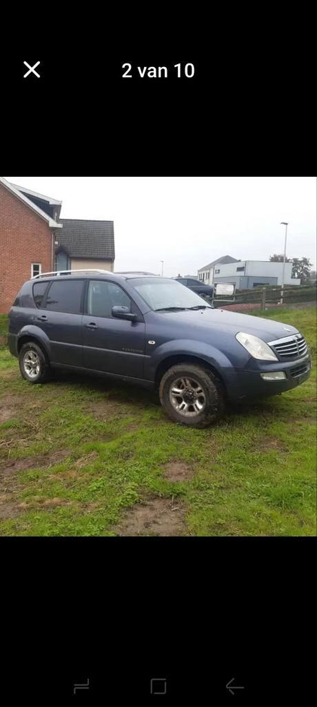 Cargo léger Ssangyong Rexton 5 l, Autos, SsangYong, Particulier, Rexton, Attache-remorque, Enlèvement ou Envoi