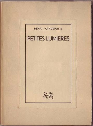 Henri Vandeputte, Petites Lumières (Ça Ira, 1933) beschikbaar voor biedingen