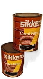 Sikkens Cetol Filter 7   ----    2 x 1L Ebben kleur, Doe-het-zelf en Bouw, Verf, Beits en Lak, Gebruikt, Bruin, Beits, Ophalen of Verzenden