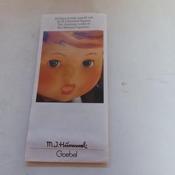 hummel folder, info beschikbaar voor biedingen