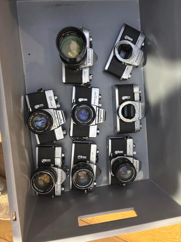 Lot 8 minolta film  sr 1 3 7 srt 101 303 505 argentique beschikbaar voor biedingen