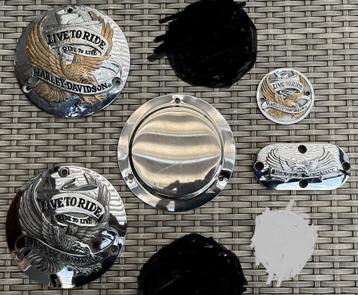 Harley live to ride, ride to live shovel & EVO covers beschikbaar voor biedingen
