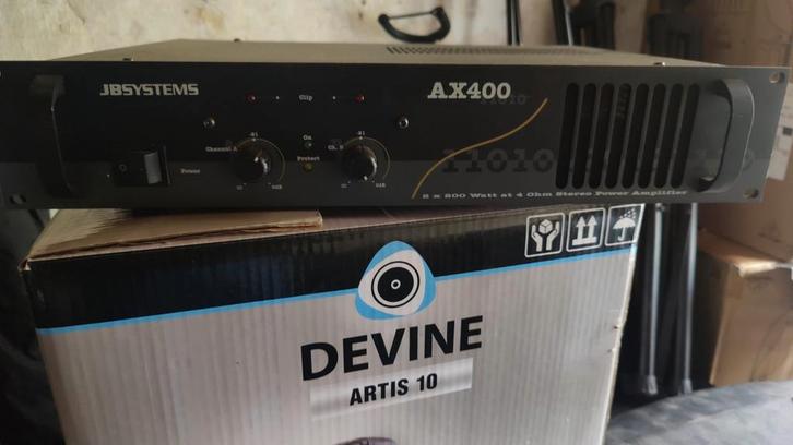 JB systems ax400, Muziek en Instrumenten, Versterkers | Keyboard, Monitor en PA, Gebruikt, Ophalen