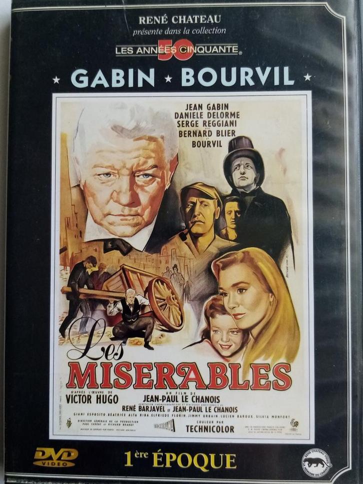 Les misérables 1ere époque / DVD René château, Cd's en Dvd's, Dvd's | Avontuur, Ophalen of Verzenden