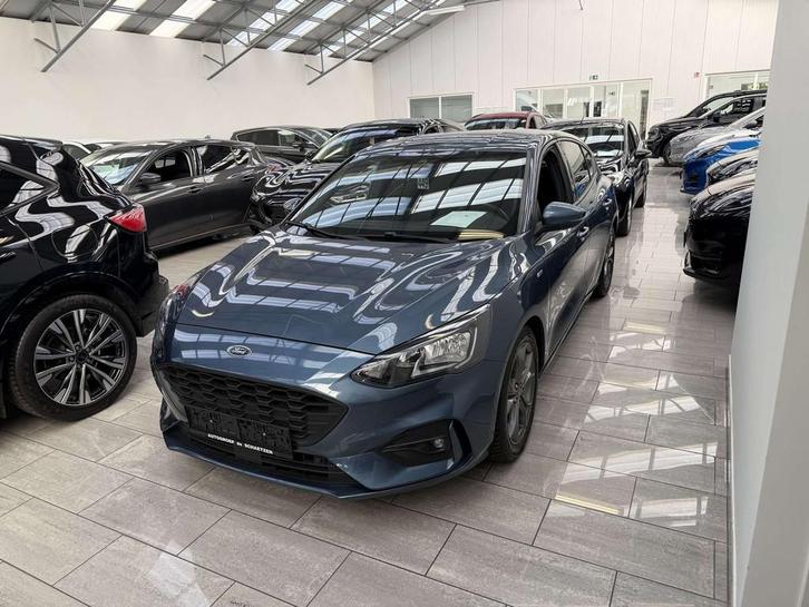 Ford Focus (bj 2018), Auto's, Ford, Te koop, Focus, Metaalkleur, Benzine, Euro 6, Stadsauto, 5 deurs, Handgeschakeld, Blauw, Zwart