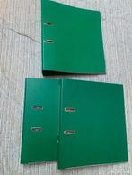 Lot - 3 classeurs à levier verts Auchan, Divers, Enlèvement ou Envoi, Neuf