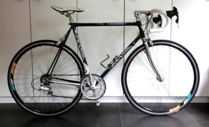 retro koersfiets Uscanini maat cc 55, Fietsen en Brommers, Fietsen | Oldtimers, Ophalen