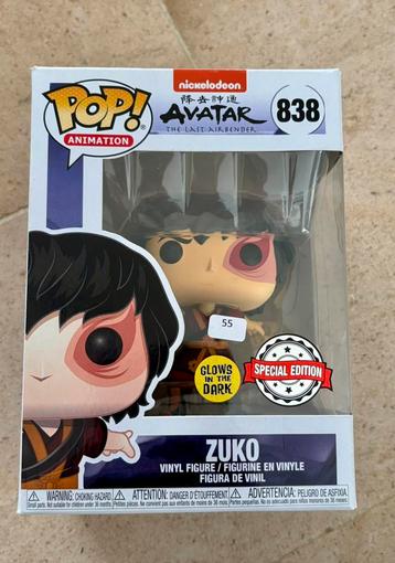 Funko Pop! Avatar - Zuko - Speciale editie beschikbaar voor biedingen