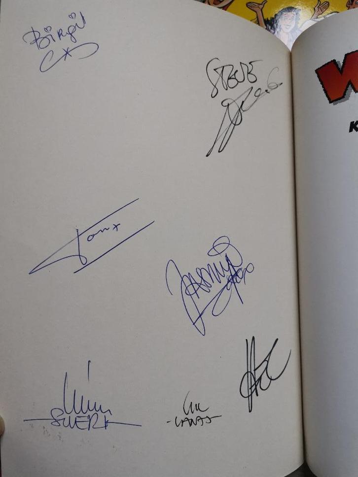 gesigneerd - W817 - reeks nrs 1-15, Boeken, Stripverhalen, Zo goed als nieuw, Meerdere stripboeken, Ophalen of Verzenden