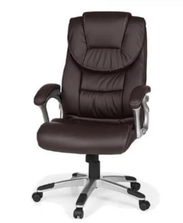 chaise de bureau, Enlèvement, Comme neuf, Brun, Chaise de bureau