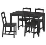 Eetafel met 4 stoelen, Tuin en Terras, Tuinsets en Loungesets, Ophalen, Zo goed als nieuw