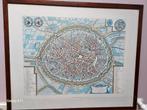 Oude gravure Brugge, Antiek en Kunst, Kunst | Etsen en Gravures, Ophalen